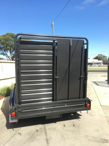 Heavy Duty Stock Crate Trailer for Sale Melbourne