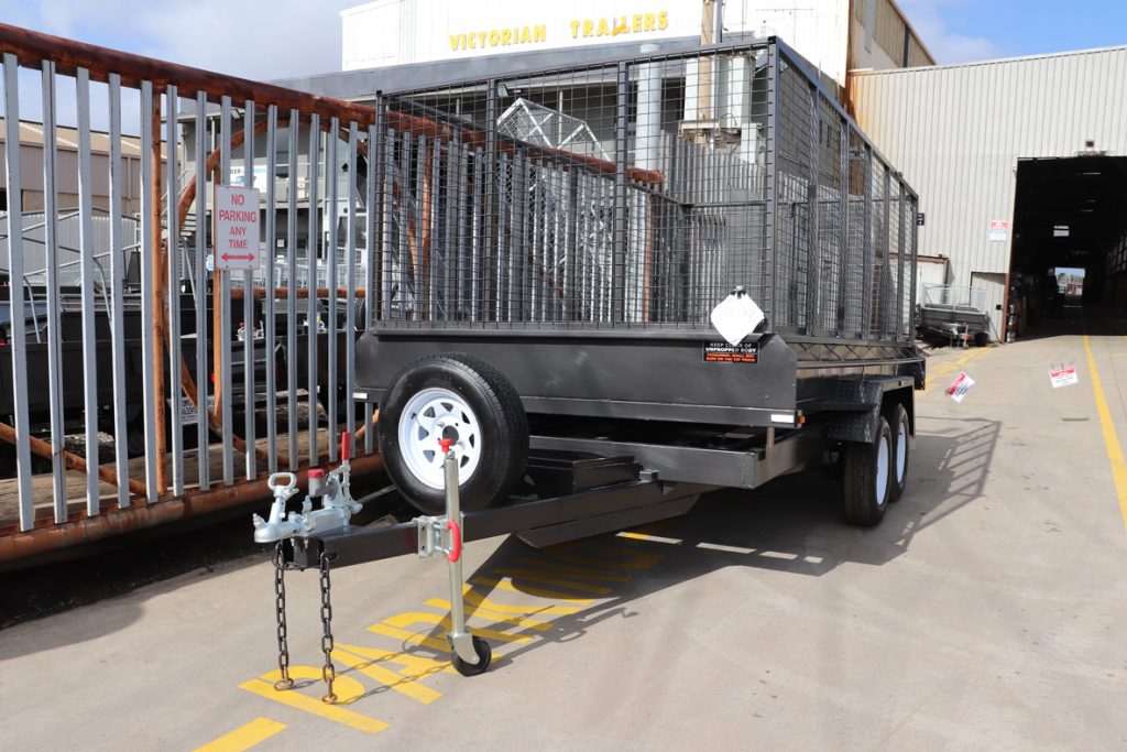 Tandem Axle Cage Trailers for Sale Victorian Trailers