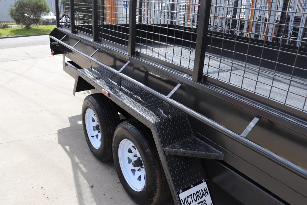 Tandem Axle Cage Trailers for Sale - Victorian Trailers