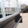 8x5 Single Axle Box 2ft Cage Trailer Heavy Duty