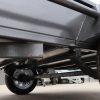 8x5 Single Axle Box 2ft Cage Trailer Heavy Duty