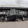 8x5 Single Axle Box 2ft Cage Trailer Heavy Duty