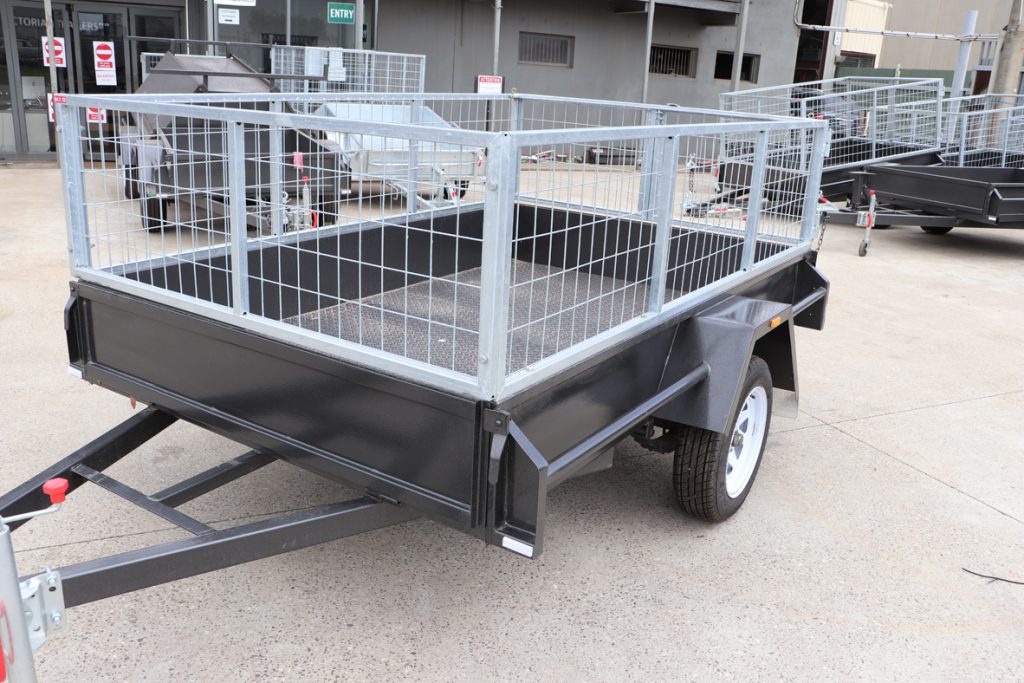 Single Axle Cage Trailers for sale - Victorian Trailers